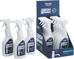 GROHE Grohclean Sproeiflacon Reiniger - 500 Ml - Schoonmaakmiddel - 48166000 -Schoonmaakmiddelen Korting 1200x957 4