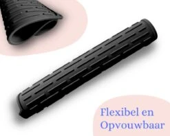 HOMYHON Afdruipmat -Afdruipmat Siliconen -Pannenonderzetter- Antislip -Hittebestendig - Aanrecht Mat -Siliconen Mat - 40 X 46 Cm - Zwart -Schoonmaakmiddelen Korting 1200x960