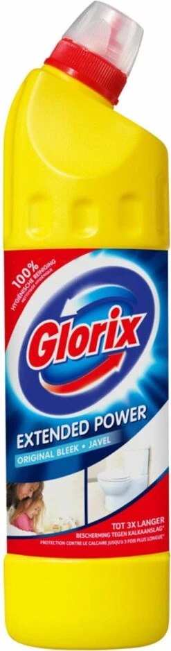 Glorix Bleek - Orginal 750ML -Schoonmaakmiddelen Korting 316x1200 2