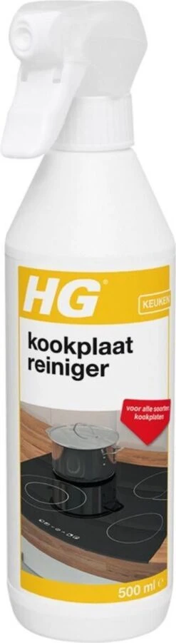 HG Kookplaatreiniger - 500ml - Streeploos Vetvrij - Dagelijks Gebruik - Geschikt Voor Alle Kookplaten -Schoonmaakmiddelen Korting 329x1200 6