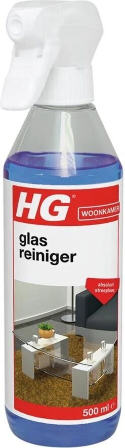 HG Glasreiniger - 500ml - 100% Streeploze Glans - Snel Droog -Schoonmaakmiddelen Korting 334x1200 3