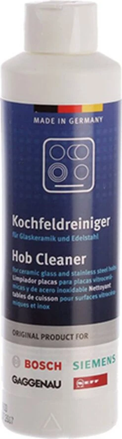Bosch / Siemens Kookplaat Reiniger - 250 Ml -Schoonmaakmiddelen Korting 335x1200 1