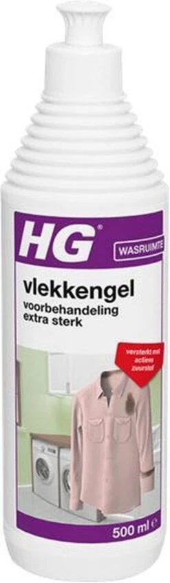 Schoonmaakmiddelen Korting 37 HG Vlekken Voorbehandeling Gel Extra Sterk - 500 Ml - Verwijdert De Allerergste Vlekken = Met Actieve Zuurstof