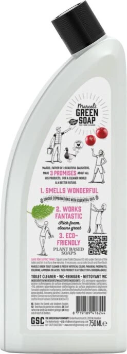 Marcel's Green Soap Toiletreiniger Patchouli & Cranberry - 6 X 750 Ml -Schoonmaakmiddelen Korting 431x1200 1