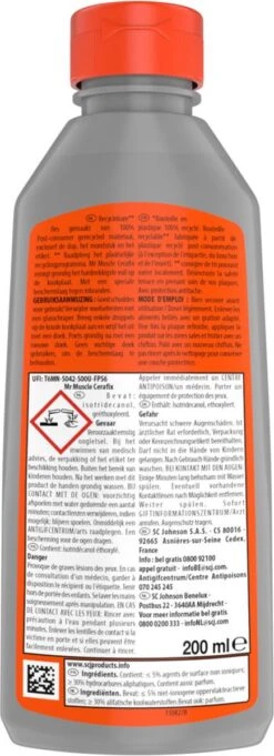 Mr. Muscle - Cera-Fix Voor Keramische - Halogeen En Inductie Kookplaten - Kookplaatreiniger - 2 X 200 Ml 6 Mr. Muscle - Cera-Fix Voor Keramische - Halogeen En Inductie Kookplaten - Kookplaatreiniger - 2 X 200 Ml -Schoonmaakmiddelen Korting 435x1200 2