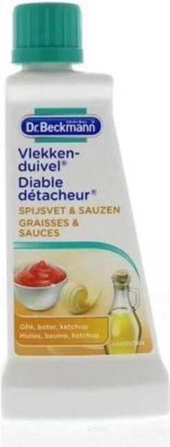 Dr. Beckmann Vlekkenduivel Spijsvet & Sauzen 50 Ml -Schoonmaakmiddelen Korting 458x1200