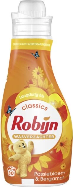 Robijn Classics Passiebloem & Bergamot Wasverzachter - 8 X 30 Wasbeurten - Voordeelverpakking 19 Robijn Classics Passiebloem & Bergamot Wasverzachter - 8 X 30 Wasbeurten - Voordeelverpakking -Schoonmaakmiddelen Korting 469x1200