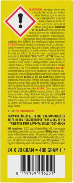 Marcel's Green Soap Vaatwastabletten Grapefruit & Limoen - 25 Stuks -Schoonmaakmiddelen Korting 478x1200 6