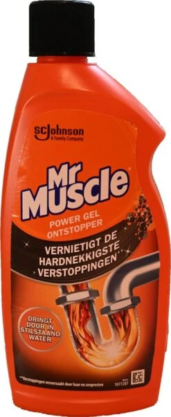 3x Mr. Muscle Power Gel Ontstopper 500 Ml -Schoonmaakmiddelen Korting 492x1200 2