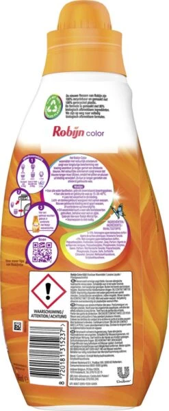 Robijn Klein & Krachtig Classics Color Vloeibaar Wasmiddel - 8 X 19 Wasbeurten - Voordeelverpakking -Schoonmaakmiddelen Korting 494x1200 2