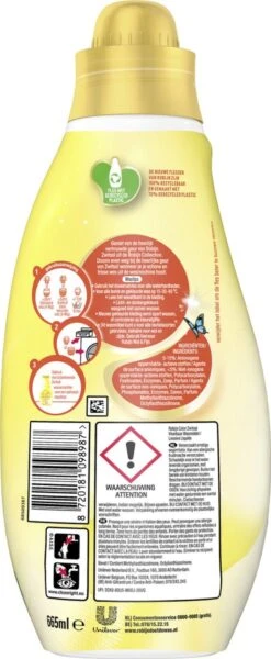 Robijn Klein & Krachtig Collections Color Zwitsal Vloeibaar Wasmiddel - 8 X 19 Wasbeurten - Voordeelverpakking -Schoonmaakmiddelen Korting 494x1200