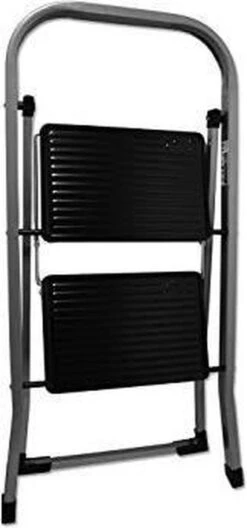 Excellent Houseware Inklapbare Keukentrap - 2 Treden - Tot 150kg - Metaal 9 Excellent Houseware Inklapbare Keukentrap - 2 Treden - Tot 150kg - Metaal -Schoonmaakmiddelen Korting 561x1200 2