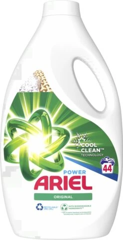 Ariel Vloeibaar Wasmiddel - Original - Voordeelverpakking 4 X 44 Wasbeurten -Schoonmaakmiddelen Korting 616x1200 2