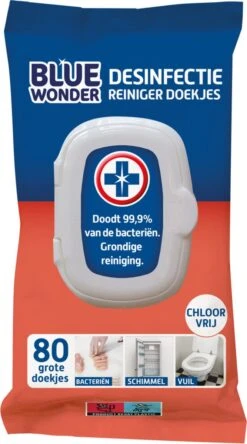 BLUE WONDER XL Desinfectie Reiniger Doekjes -Schoonmaakmiddelen Korting 667x1200 3
