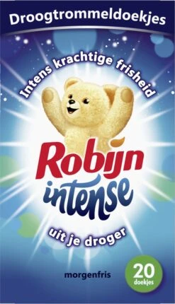 Robijn Droogtrommeldoekjes Intense 20 Stuks -Schoonmaakmiddelen Korting 690x1200 1