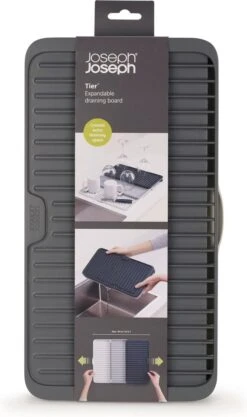 Joseph Joseph - Tier - Afdruipmat - Uitschuifbaar - Grijs 17 Joseph Joseph - Tier - Afdruipmat - Uitschuifbaar - Grijs -Schoonmaakmiddelen Korting 711x1200 1