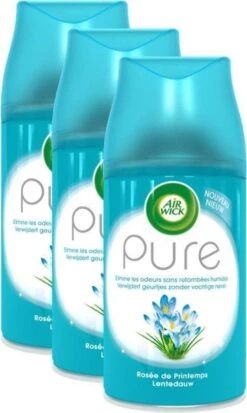 Air Wick Freshmatic Automatische Spray - Luchtverfrisser - Pure Lentedauw Navulling - 3 Stuks -Schoonmaakmiddelen Korting 718x1200 3
