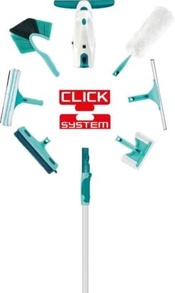 Leifheit Telescoopsteel Aluminium 145-400 Cm Click System -Schoonmaakmiddelen Korting 720x1200