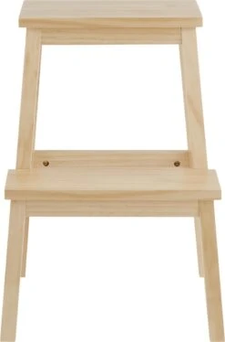 Houten Opstapje - Krukje Met 2 Niveaus - Bruin 6 Houten Opstapje - Krukje Met 2 Niveaus - Bruin -Schoonmaakmiddelen Korting 793x1200 3