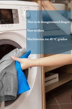 Set Van 4 Professionele Polierdoek Streeploos| Glazendoek | Glaswerk | Poleerdoek | 42 X 68 Cm -Schoonmaakmiddelen Korting 800x1200 17