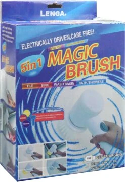 Lenga Elektrische Schoonmaakborstel - 5 In 1 Borstel - Oplaadbaar - Wasborstel - Schoonmaakmiddelen - Schrobborstels -Schoonmaakmiddelen Korting 825x1200 1