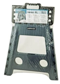 PUHLMANN - Inklapbare Kruk, JAMES, Plastic, Grijs, 40 Cm Hoog, Max 90 Kilo 9 PUHLMANN - Inklapbare Kruk, JAMES, Plastic, Grijs, 40 Cm Hoog, Max 90 Kilo -Schoonmaakmiddelen Korting 850x1200 1