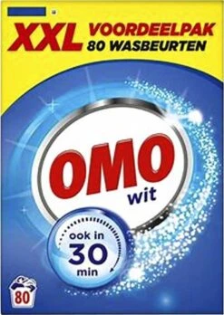 Omo Wit XXL Waspoeder 80 Wasbeurten 19 Omo Wit XXL Waspoeder 80 Wasbeurten -Schoonmaakmiddelen Korting 851x1200
