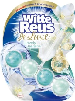 Witte Reus DeLuxe Toiletblok - Lovely Jasmine - WC Blokjes Voordeelverpakking - 10 Stuks -Schoonmaakmiddelen Korting 894x1200 1