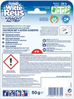 Witte Reus Kracht Actief Toiletblok - Citrus - WC Blokjes Voordeelverpakking - 10 Stuks -Schoonmaakmiddelen Korting 900x1200 18