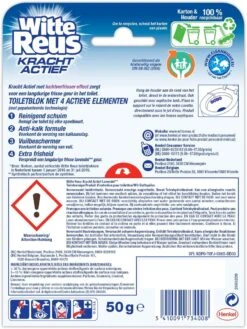 Witte Reus Kracht Actief Toiletblok - Lavendel - WC Blokjes Voordeelverpakking - 10 Stuks -Schoonmaakmiddelen Korting 901x1200 5