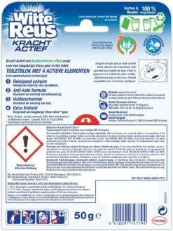 Witte Reus Kracht Actief Toiletblok - Citrus - WC Blokjes Voordeelverpakking - 10 Stuks -Schoonmaakmiddelen Korting 901x1200 8