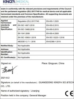 100 Medische Nitril Onderzoekshandschoenen | Kingfa KS-ST RT021 9 100 Medische Nitril Onderzoekshandschoenen | Kingfa KS-ST RT021 -Schoonmaakmiddelen Korting 902x1200 2
