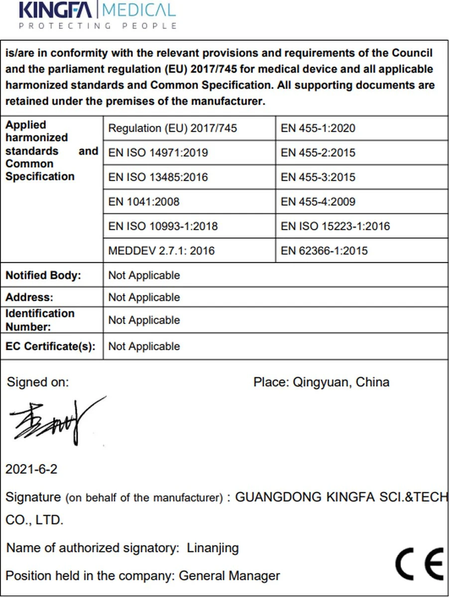 100 Medische Nitril Onderzoekshandschoenen | Kingfa KS-ST RT021 3 100 Medische Nitril Onderzoekshandschoenen | Kingfa KS-ST RT021 - Afbeelding 3