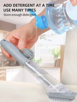 OXO Good Grips Afwasborstel Met Zeepdispenser -Schoonmaakmiddelen Korting 910x1200 1