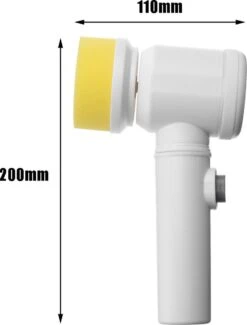 V&P Magic Brush - Elektrische Multifunctionele Schoonmaakborstel - 3 Opzetstukken - Wasborstel - Poetsmachine - Schrobborstel - Handborstel - Werkborstel - Schrobber - Boorborstel - Schoonmaakmiddelen - Reinigingsborstel -Schoonmaakmiddelen Korting 913x1200 2