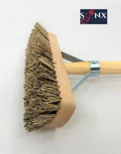 Synx Tools Luiwagen Union 22cm - Tegel Bezem Schrobber- Bezemsteel - Schoonmaakbezem - Schrobborstels - Bezems Met Steel 150 Cm -Schoonmaakmiddelen Korting 943x1200