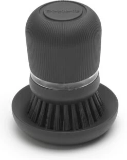 Brabantia Sink Side Afwasborstel - Met Zeepdispenser- Dark Grey -Schoonmaakmiddelen Korting 950x1200 1